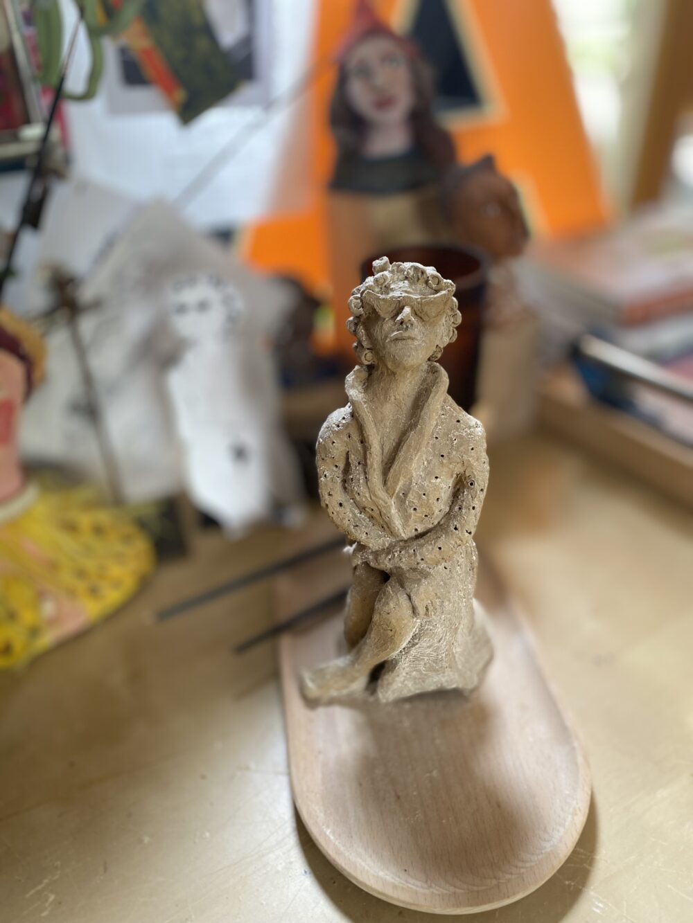 Bele Kreiß - Sonntags- kleine Frauenfigur, Ansicht 2